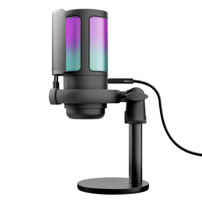 Microfon Trust GXT 238 Auron, tip Cardioid, USB, LED backlight