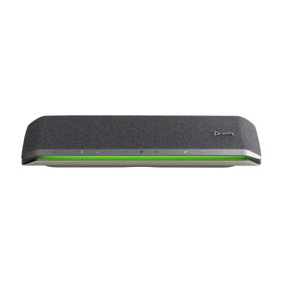 Microfon videoconferință HP Poly Sync 60, Certificat Microsoft Teams, Bluetooth 5.1, USB, Anulare ecou și zgomot, Silver