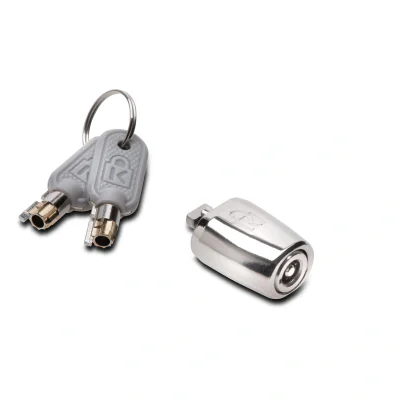 Kensington MicroSaver 2.0 Keyed Chassis Lock — Single Keyed, Key, Grey, Stainless steel