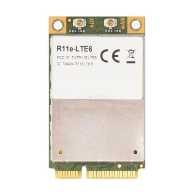 MIKROTIK LHGG LTE6 kit 1xGbE LAN port 1xSIM LTE CAT6 modemm 17dBi