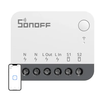 Mini-comutator inteligent ZigBee SONOFF ZBMINIR2