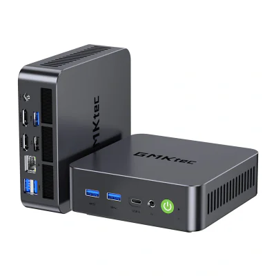 Mini PC GMKtec K17 cu procesor Intel Core Ultra 5 226V, 16 GB RAM, 1 TB spațiu de stocare și Windows 11 Pro
