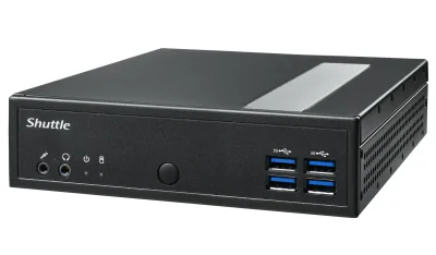Mini PC SHUTTLE DL40N, Intel Graphics, Black
