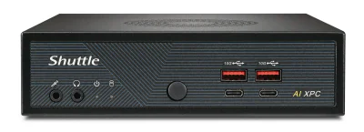 Mini PC SHUTTLE DN11H7, Intel Core Ultra 7 155H, Intel Arc Graphics, Black