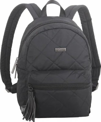 Mini rucsac femei CATERPILLAR Woman"s Molly, material 600D soft touch nylon - negru "CAT-83781-01"