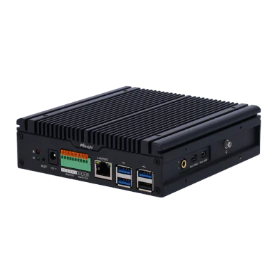 "Mini server Milesight SE0208-K/NX; Memorie:4GB LPDDR5 System operare: Linux Ubuntu 24.04 LTS Compresie: G.711/AAC/G.726 Performanta: Max. 8CH, 12MP ~ CIF, Max. 80Mbps Recording, Max. 160Mbps Outgoing, H.265, H.264, MJPEG, Event: Audio Alarm,Network 