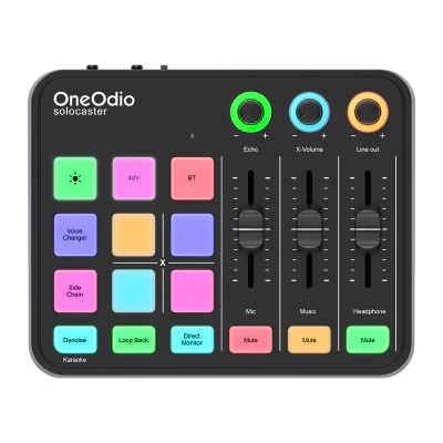 Mixer audio și placă de sunet OneOdio Solocaster