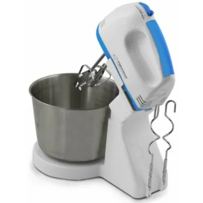 Mixer cu bol Esperanza Biscotti EKM019WB 150W 2.5l Alb/Albastru "EKM019WB"