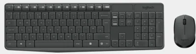 MK235 WIRELESS KEYBOARD / MOUSE/GREY-PTG-2.4GHZ-MEDITER