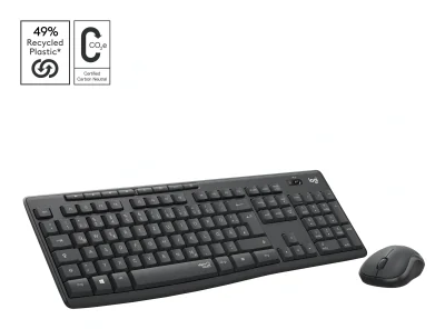 MK295 SILENT WIRELESS COMBO/GRAPHITE CH CENTRAL