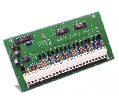 Modul 16 iesiri de curent mic, DSC PC 4216, Open-colector pentru PC4020