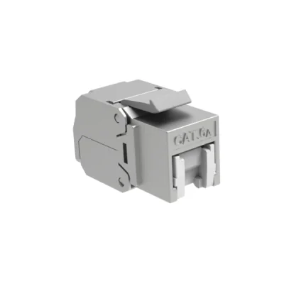 Modul conector Keystone Jack ecranat Cat.6A, cu obturator BH-04-00180