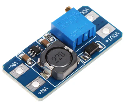 Modul convertor DC/DC AKSOTRONIK PZU-MT3608, ridicător de tensiune