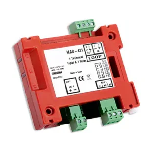 Modul de control adresabil cu izolator încorporat MAD-421-I