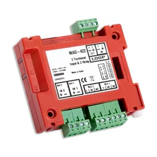 Modul de control adresabil cu izolator încorporat MAD-422-I