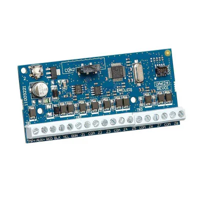 Modul DSC NEO-M2108, extensie 8 zone pentru seria NEO, Iesire auxiliara de alimentare cu protectie la supratensiuni (12VDC/128mA)