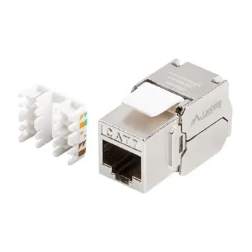 Modul Keystone Lanberg RJ45 Cat.7 FTP, fără unelte, 180°
