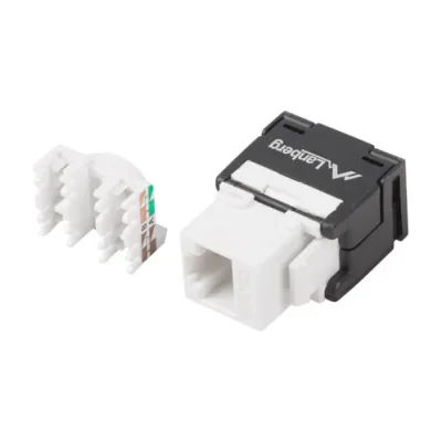 Modul Keystone Lanberg RJ45-LSA Cat.6 UTP 180°, fără scule, PoE