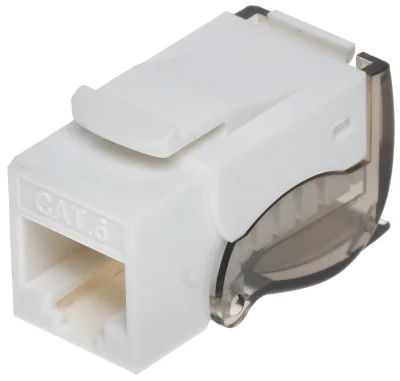 Modul Keystone RJ45 DELTA NETWORK FX-RJ45-63, alb