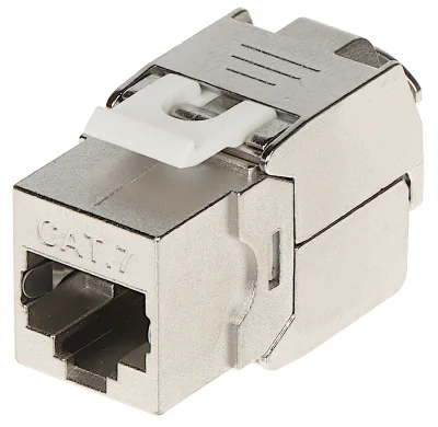Modul Keystone RJ45 ecranat FX-RJ45-71, argintiu