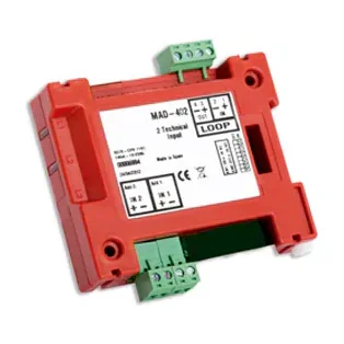 Modul monitor adresabil cu 2 intrări tehnice supravegheate MAD-402