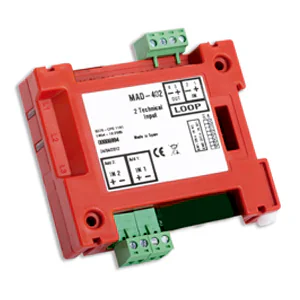 Modul monitor adresabil cu 2 intrări tehnice supravegheate MAD-402