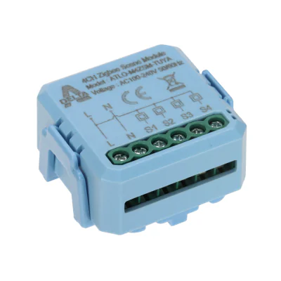Modul pentru scene inteligente ATLO ATLO-M4ZSM-TUYA, ZigBee, Tuya Smart, 4 canale