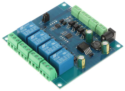 Modul releu DELTA POWER 4R-D7, Modbus RTU, RS-485 / UART TTL
