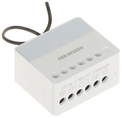 Modul releu wireless 868 MHz HIKVISION DS-PM1-O1L-WE, White