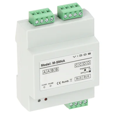 Modul Vidos M-SM4A, sistem DUO