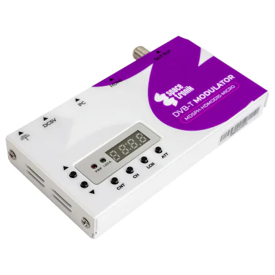 Modulator DVB-T Spacetronik HDMOD-10/MICRO, intrare HDMI Full HD, ieșire RF (F)