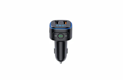 Modulator FM Serioux ABFM46, Bluetooth 5.0 , raza actiune de până la 5 m, voltaj intrare: 1x DC 12V/24V, 2 porturi USB: 1 X USB QC3.0 1 x USB audio (pana la 32 GB), format muzica: MP3/WMA/WAV, frecvența FM: 87.5MHz - 108.0MHZ , microfon incorporat, f
