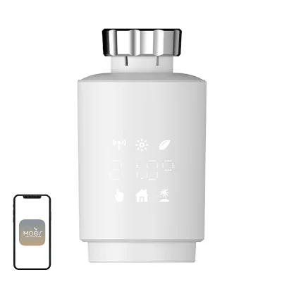MOES TV02 Cap termostatic LCD ZigBee