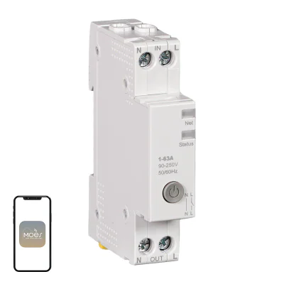 MOES WCB-A5-TW-E1 Driver LED cu lumină albă reglabilă și conexiune Wi-Fi