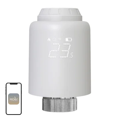 MOES ZTRV-PJ-601-MS Cap termostatic inteligent