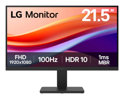 Monitor LG 21.5" 22U401A-B.AEUQ, Diagonal (inch): 21.5, Diagonal (cm): 54, Aspect ratio: 16:9, Panel: VA, Resolution: 1920x1080, Refresh Rate: 100Hz, Response time GtG: 5ms, Brightness (max): 250 cd/m², Contrast (static) : 3000:1, Viewing angle: 178/