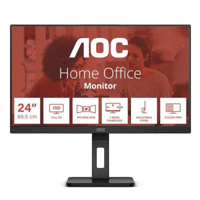 Monitor AOC 24E3QAF, 23,8 inch, Full HD 1920 x 1080, IPS, 100 Hz, 4 ms
