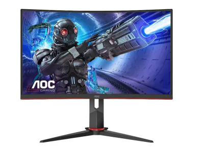Monitor AOC 31.2" C32G2ZE/BK, Curvature: 1500R, Diagonal (inch): 31.2, Diagonal (cm): 80, Aspect ratio: 16:9, Panel: VA, Resolution: 1920x1080, Refresh Rate: 240Hz, Response time GtG: 4ms, Response time MPRT: 1ms, Brightness (max): 300 cd/m², Contras