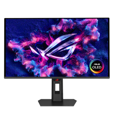 Monitor Asus 26.5" XG27AQDNG, Diagonal (inch): 26.5, Diagonal (cm): 67, Aspect ratio: 16:9, Panel: QD-OLED, Resolution: 2560x1440, Refresh Rate: 360Hz, Response time GtG: 0.03ms, Brightness (max): 1000 cd/m², Contrast (static) : 1.5M:1, Viewing angle