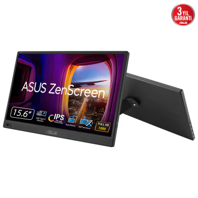 Monitor ASUS MB169CK, 15,6 inch, Full HD 1920 x 1080, IPS, 60 Hz, 5 ms