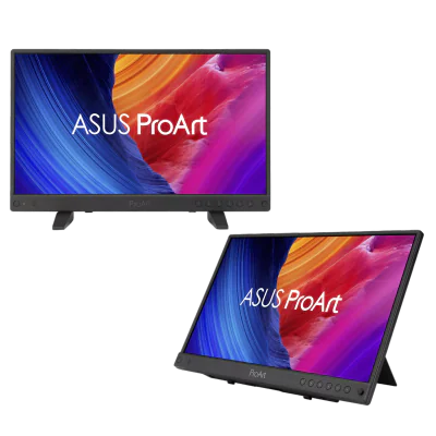 Monitor Asus Portabil ProArt PA16USV, 15.6", IPS, 4K, USB Type-C, HDMI, 16:9, Negru 90LM09Z3-B01370 "PA16USV"