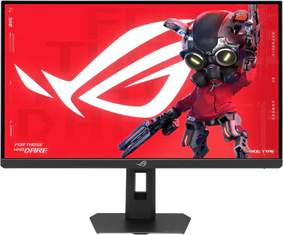 Monitor Asus ROG Strix XG27JCG, 27", Fast IPS, 5K, 5120x2880, HDMI, DisplayPort, USB Type-C 15W, Dual mode 180Hz / 330Hz, 0.3ms, Negru, 90LM0CE0-B01371 "XG27JCG"