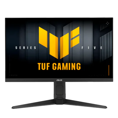 Monitor Asus TUF Gaming VG27UQEL5A, 27", Fast IPS, UHD, 3840x2160, HDMI, DisplayPort, G-SYNC Compatible, AMD FreeSync, Boxe, Pivot, Dual mode 80Hz / 310Hz, 0.3ms, Negru, 90LM0CR1-B01171 "VG27UQEL5A"