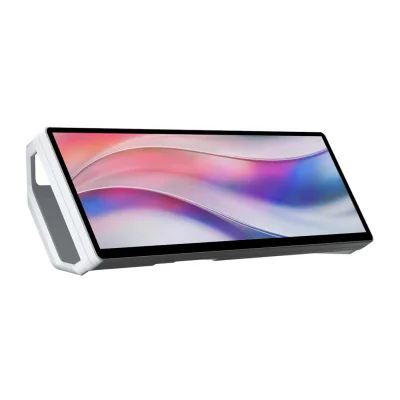 Monitor Commercial CORSAIR XENEON EDGE, 14.5", 2560 x 720 pixeli, Touchscreen, White