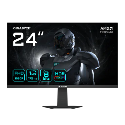 Monitor Consumer GIGABYTE GS24F14A, 23.8", 1920 x 1080 pixeli, Black