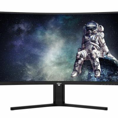 Monitor Dahua 31.5" DHI-LM32-E330CA, Curvature: 1500R, Diagonal (inch): 31.5, Diagonal (cm): 80, Aspect ratio: 16:9, Panel: VA, Resolution: 2560x1440, Refresh Rate: 180Hz, Response time MPRT: 1ms, Brightness (max): 300 cd/m², Contrast (static) : 3000