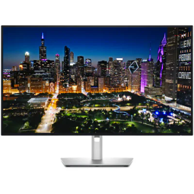 Monitor Dell 32" U3225QE 4K, 80.01 cm, Maximum preset resolution: 3840 x 2160 at 120 Hz, Screen type: Active matrix-TFT LCD, Panel technology: In-Plane Switching (IPS) Black Technology, Backlight: LED Edgelight System, Faceplate coating: Anti-glare w