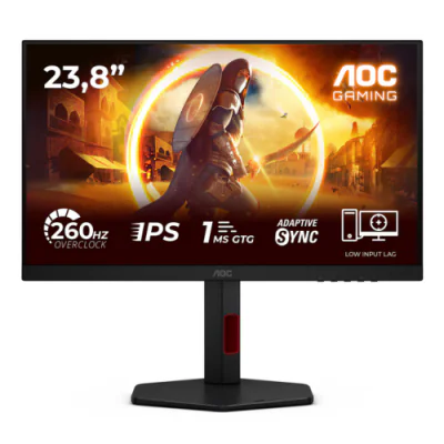 Monitor Gaming AOC 24G4ZR, 23.8", 1920 x 1080 pixeli, Black, 3 ani Garantie