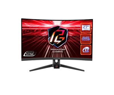 Monitor Gaming Asrock PG27F15RS1A, diagonala: 27", Aspect: 16:9,IPS, anti-glare, Rezolutie: 1920 x 1080, Refresh rate: 240Hz, Luminozitate: 250 cd/m2, Contrast: 1100:1, unghi vizualizare: 178°(H) / 178°(V), culori: 16.7M, Timp raspuns: 1ms, Flicker f