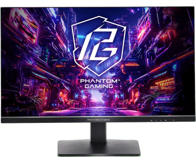 Monitor Gaming Asrock PG27QFT1B, diagonala: 27", Aspect: 16:9, anti-glare, Rezolutie: 2560 x 1440, Refresh rate: 180Hz, Luminozitate: 400 cd/m2, Contrast: 1000:1, unghi vizualizare: 178°(H) / 178°(V), culori: 1.07B, Timp raspuns: 1ms, Flicker free, D